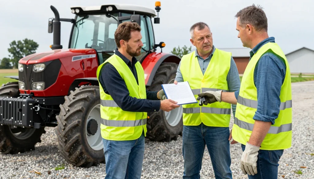 Quel document pour vendre un tracteur agricole ?