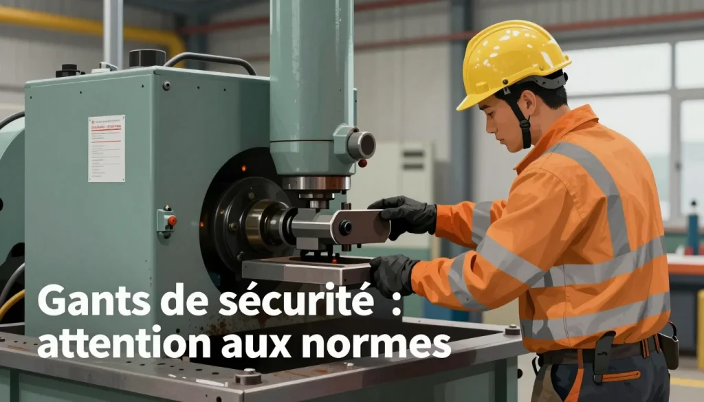 Gants de sécurité : attention aux normes
