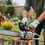 Tronçonneuse : quels gants de protection porter ?