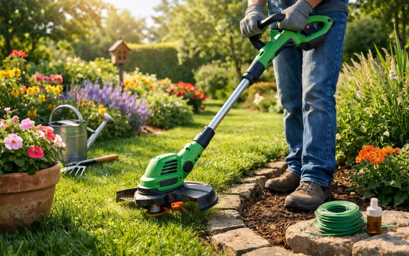 Taille-bordure de jardin : bien choisir, utiliser et entretenir l’outil idéal